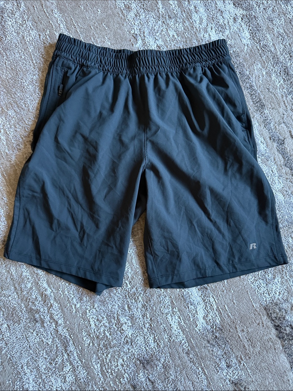 Russell Athletic Men's Black Performance Shorts